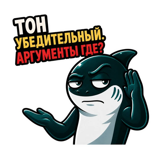 Акула · CTO in Rage, №08: ТОН УБЕДИТЕЛЬНЫЙ. АРГУМЕНТЫ ГДЕ?
