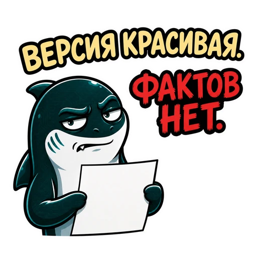 Акула · CTO in Rage, №13: ВЕРСИЯ КРАСИВАЯ. ФАКТОВ НЕТ.